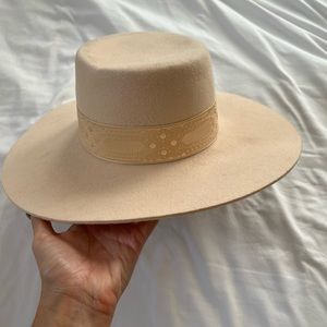 Lack of Colour Felt Wide-Brim Hat (size M)